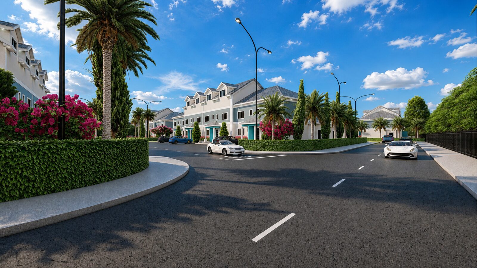 Street level view