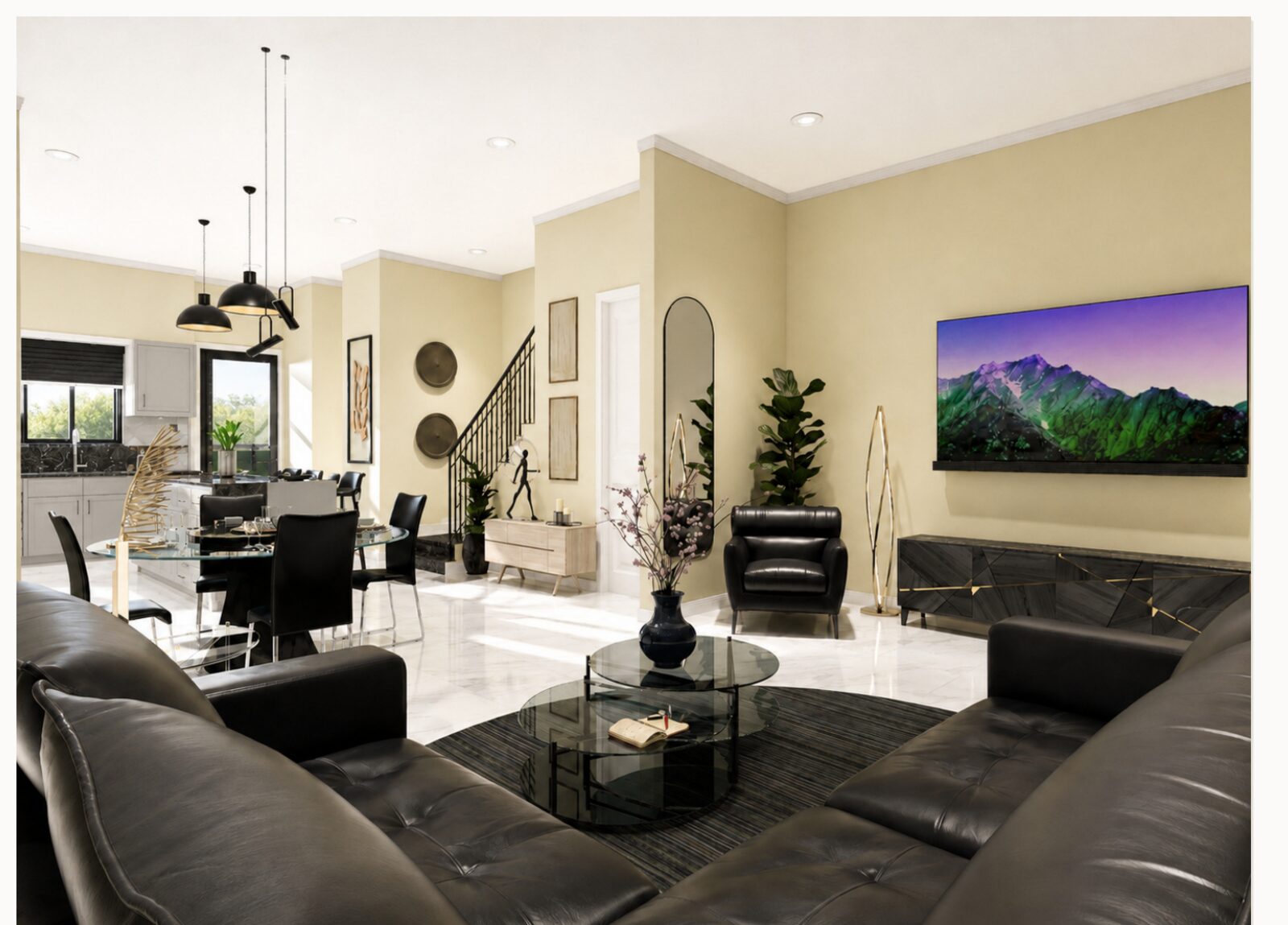 Bright living space