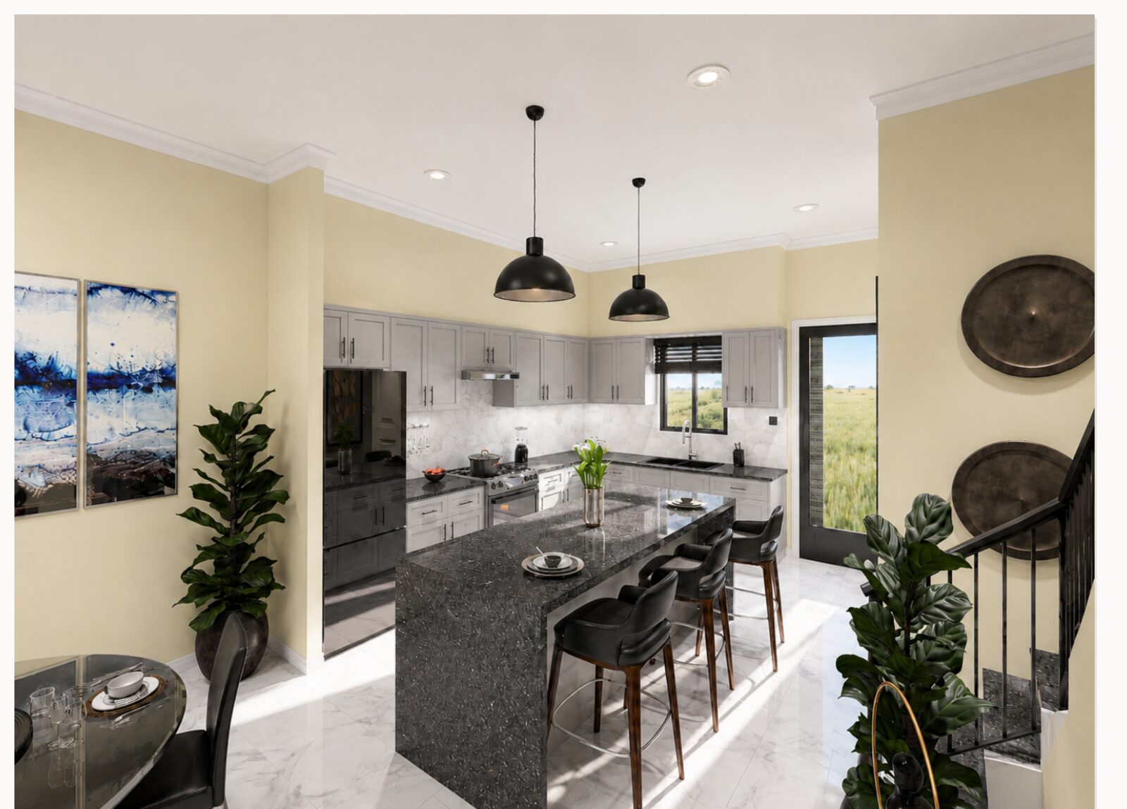 Open plan living